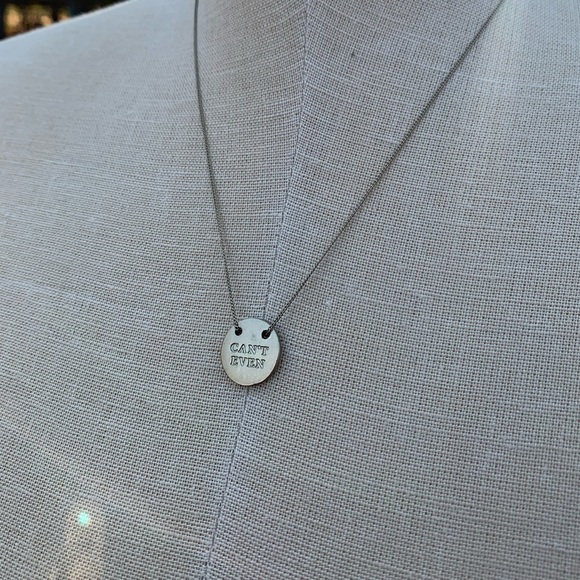 “CAN’T EVEN” Necklace - Picture 5 of 8